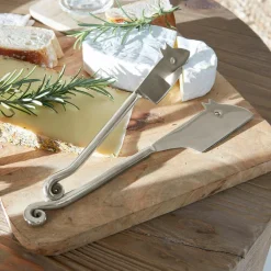 LOBERON Couverts|Couverts*Lot de 2 couteaux à fromage Hadley