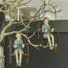 LOBERON Décorations Pour Le Sapin|Figurines De Noël*Lot de 2 décorations à suspendre Herveline