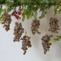 LOBERON Décorations Pour Le Sapin*Lot de 6 décorations à suspendre Fadira