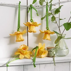LOBERON Objets Décoratifs*Lot de 5 décorations à suspendre Lozere