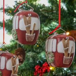 LOBERON Décorations Pour Le Sapin*Lot de 4 décorations à suspendre Barnes
