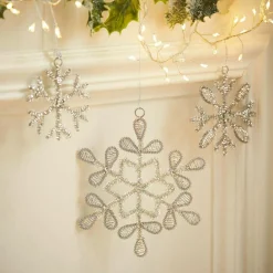 LOBERON Décorations Pour Le Sapin*Lot de 3 décorations à suspendre Skadi