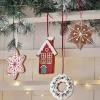 LOBERON Décorations Pour Le Sapin*Lot de 4 décorations à suspendre Hestur
