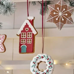 LOBERON Décorations Pour Le Sapin*Lot de 4 décorations à suspendre Hestur