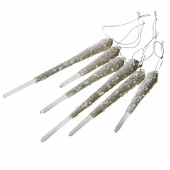 LOBERON Objets Décoratifs|Décorations Pour Le Sapin*Lot de 6 décorations à suspendre Roussac