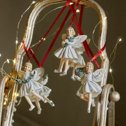 LOBERON Décorations Pour Le Sapin|Objets Décoratifs De Noël*Lot de 3 décorations à suspendre Solenisse