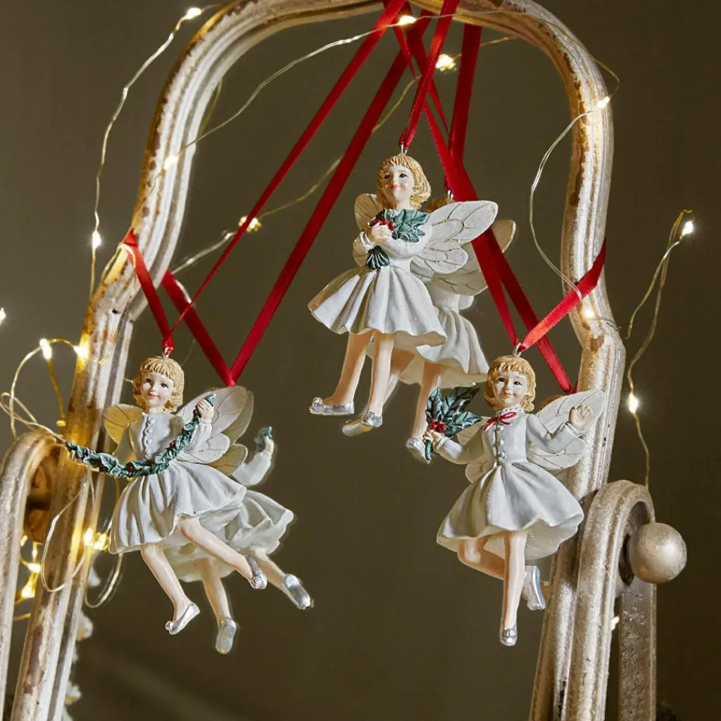 LOBERON Décorations Pour Le Sapin|Objets Décoratifs De Noël*Lot de 3 décorations à suspendre Solenisse