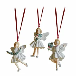 LOBERON Décorations Pour Le Sapin|Objets Décoratifs De Noël*Lot de 3 décorations à suspendre Solenisse