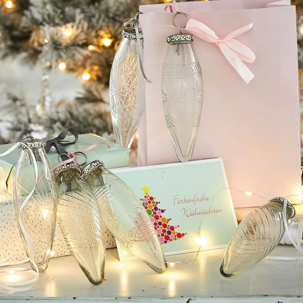LOBERON Boules De Noël*Lot de 6 décorations de Noël Loulay