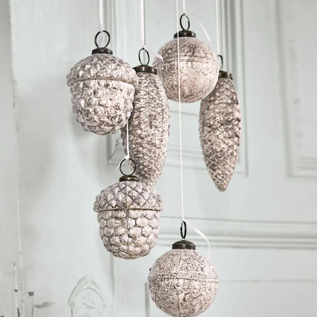 LOBERON Boules De Noël*Lot de 6 décorations de Noël Quirat