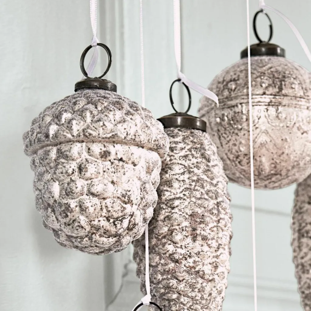 LOBERON Boules De Noël*Lot de 6 décorations de Noël Quirat
