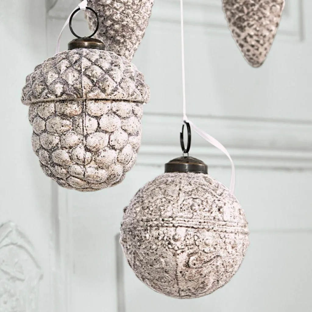 LOBERON Boules De Noël*Lot de 6 décorations de Noël Quirat