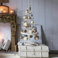 LOBERON Boules De Noël*Lot de 5 décorations de Noël Jilian