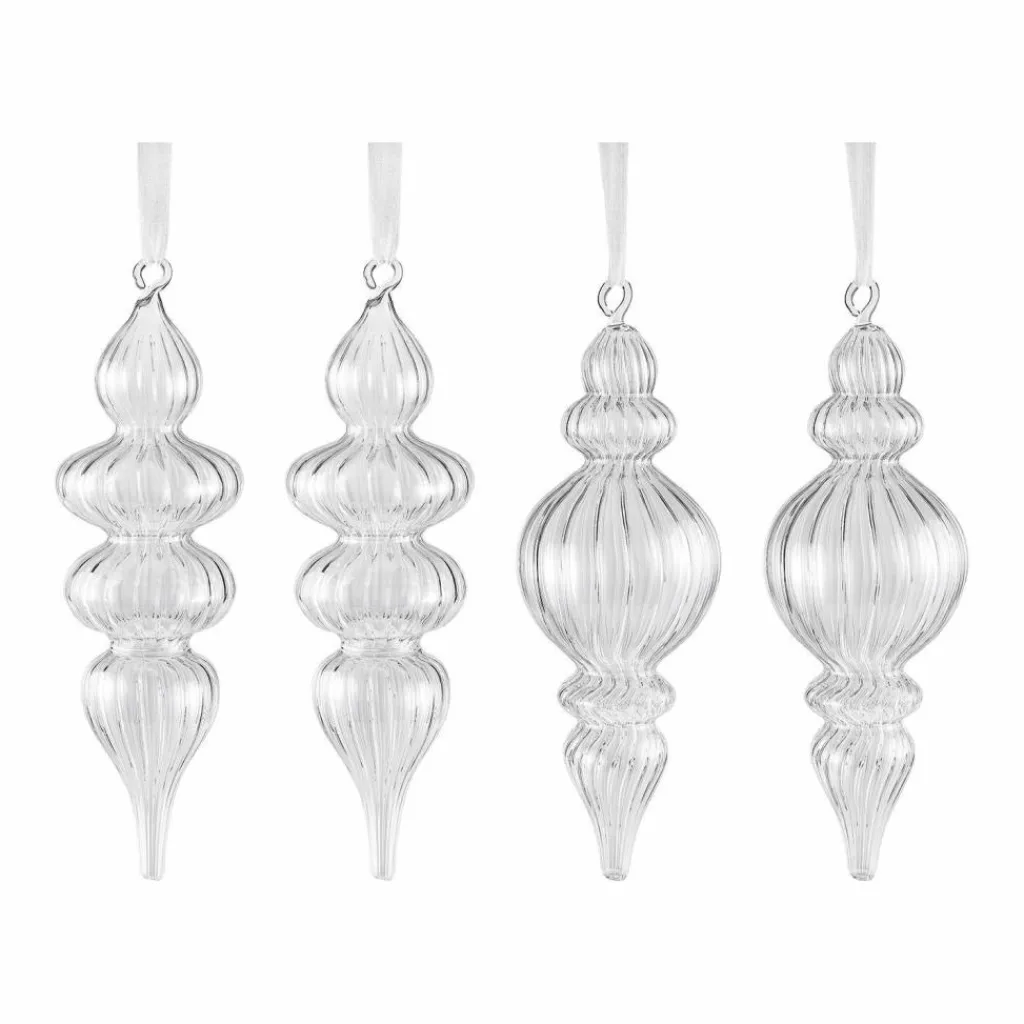 LOBERON Décorations Pour Le Sapin|Objets Décoratifs De Noël*Lot de 4 décorations de Noël Diorise