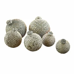 LOBERON Boules De Noël*Lot de 6 décorations de Noël Lucero