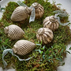 LOBERON Boules De Noël*Lot de 6 décorations de Noël Miras