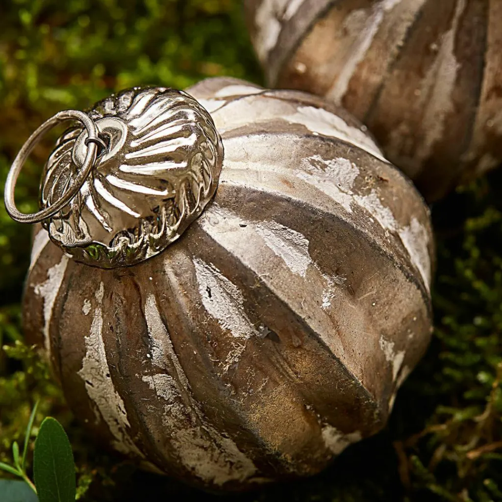LOBERON Boules De Noël*Lot de 6 décorations de Noël Miras