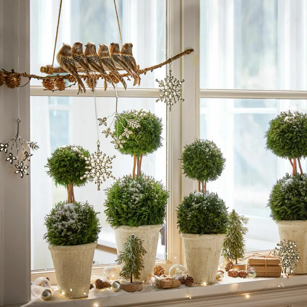 LOBERON Décorations Pour Le Sapin*Lot de 6 décorations de Noël Allegan