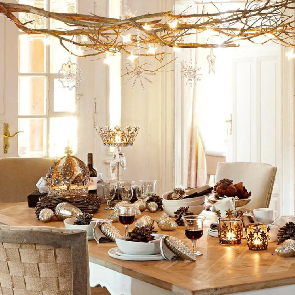 LOBERON Décorations Pour Le Sapin*Lot de 4 décorations de Noël Pierette