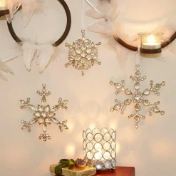 LOBERON Décorations Pour Le Sapin*Lot de 3 décorations de Noël Selia