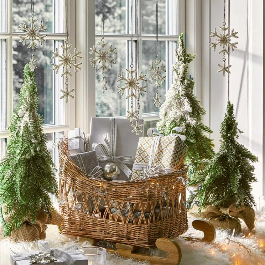 LOBERON Décorations Pour Le Sapin|Objets Décoratifs De Noël*Lot de 4 décorations de Noël Kiresta