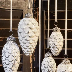 LOBERON Boules De Noël*Lot de 6 décorations de Noël Éva