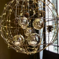 LOBERON Boules De Noël*Lot de 6 décorations de Noël Tristan