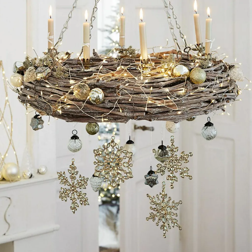 LOBERON Décorations Pour Le Sapin*Lot de 4 décorations de Noël Gaillon