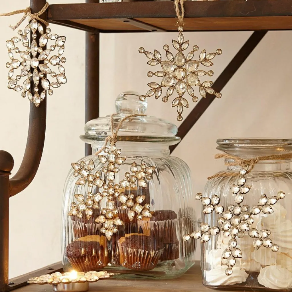 LOBERON Décorations Pour Le Sapin*Lot de 4 décorations de Noël Gaillon