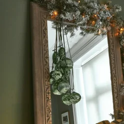 LOBERON Boules De Noël*Lot de 6 décorations de Noël Silverhill