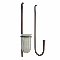 LOBERON Bougeoirs|Porte-Bougies*Lot de 2 décorations murales Valèrie