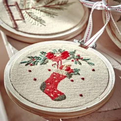 LOBERON Objets Décoratifs De Noël*Lot de 4 décorations Seravas