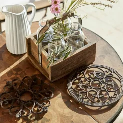 LOBERON Ustensiles De Cuisine|Accessoires De Table*Lot de 2 dessous de plats Gratton