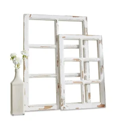 LOBERON Objets Décoratifs|Décoration*Lot de 2 fenêtres décoratives Mael Coluim