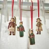 LOBERON Décorations Pour Le Sapin|Figurines De Noël*Lot de 4 figurines à suspendre Helgelund
