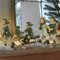 LOBERON Figurines De Noël*Lot de 2 figurines Andros