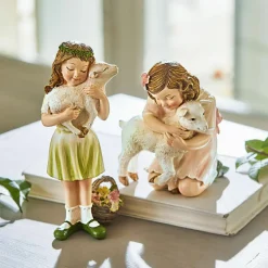 LOBERON Personnages|Décoration*Lot de 2 figurines Clarisse