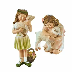 LOBERON Personnages|Décoration*Lot de 2 figurines Clarisse