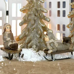 LOBERON Objets Décoratifs De Noël*Lot de 2 figurines décoratives Xavienne