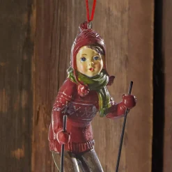 LOBERON Décorations Pour Le Sapin*Lot de 2 figurines Gulbin