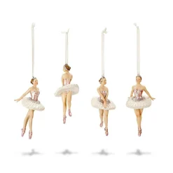 LOBERON Décorations Pour Le Sapin*Lot de 4 figurines Tadley