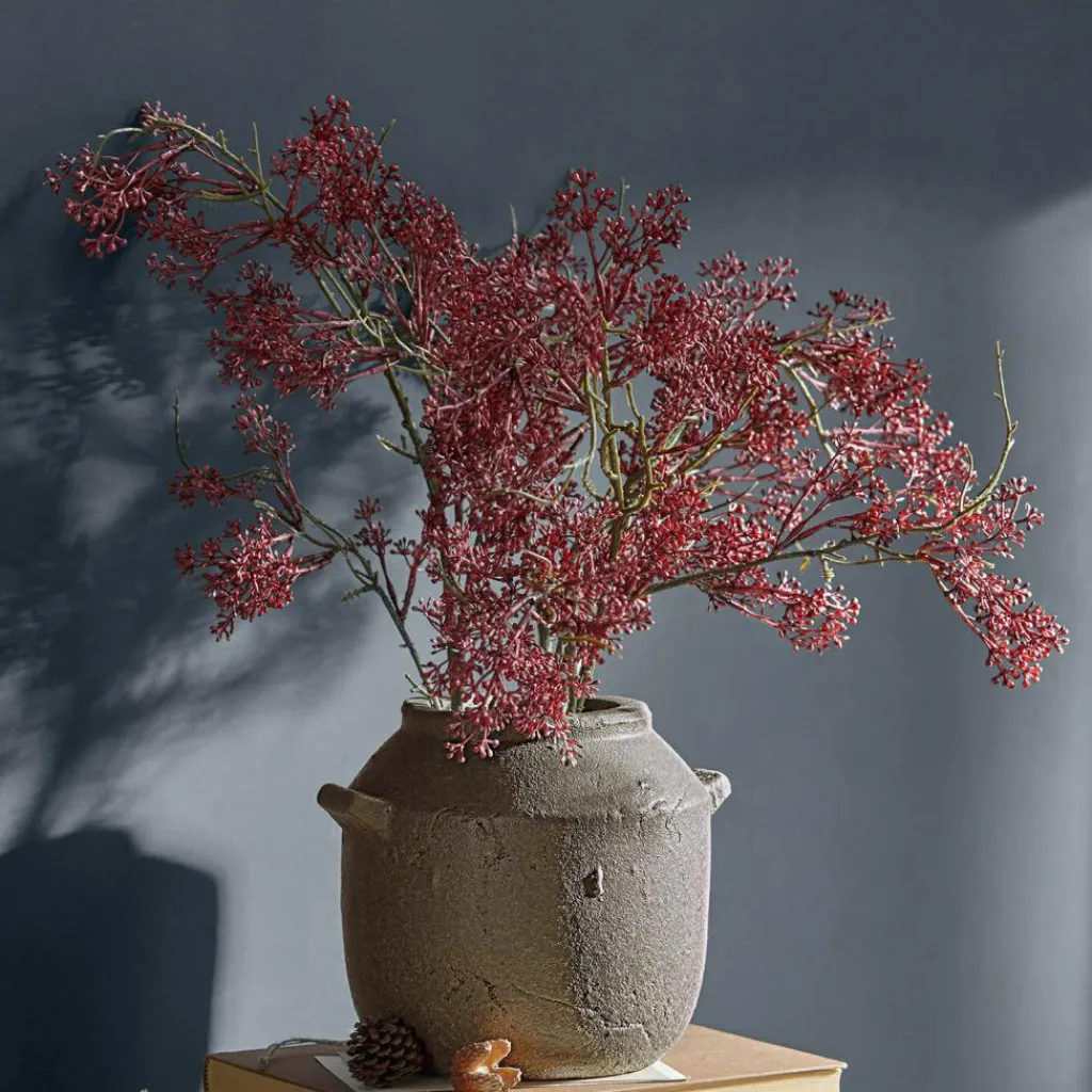 LOBERON Fleurs Séchées Et Artificielles|Décoration*Lot de 3 fleurs décoratives Lac Serein