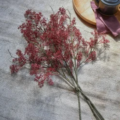 LOBERON Fleurs Séchées Et Artificielles|Décoration*Lot de 3 fleurs décoratives Lac Serein