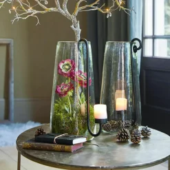 LOBERON Fleurs Séchées Et Artificielles|Décoration*Lot de 3 fleurs décoratives Inara