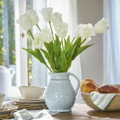 LOBERON Fleurs Séchées Et Artificielles|Décoration*Lot de 6 fleurs décoratives Lamarr