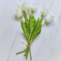 LOBERON Fleurs Séchées Et Artificielles|Décoration*Lot de 6 fleurs décoratives Lamarr