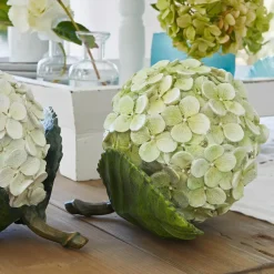 LOBERON Fleurs Séchées Et Artificielles|Décoration*Lot de 2 fleurs décoratives Hortensie
