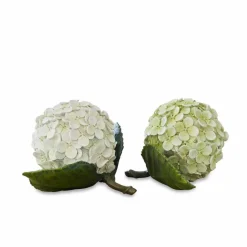 LOBERON Fleurs Séchées Et Artificielles|Décoration*Lot de 2 fleurs décoratives Hortensie