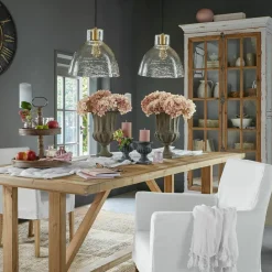 LOBERON Fleurs Séchées Et Artificielles|Décoration*Lot de 3 fleurs décoratives Amarente