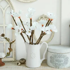 LOBERON Fleurs Séchées Et Artificielles|Décoration*Lot de 6 fleurs décoratives Xivale